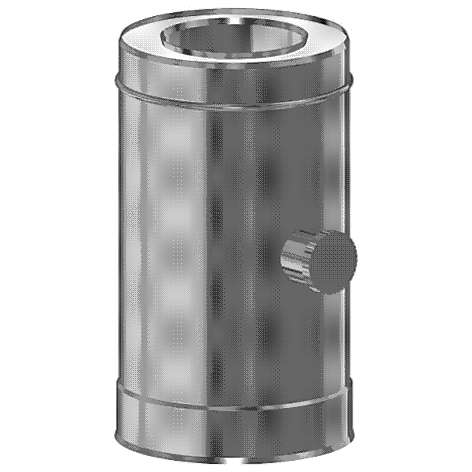 Längenelement mit Stutze M64x4